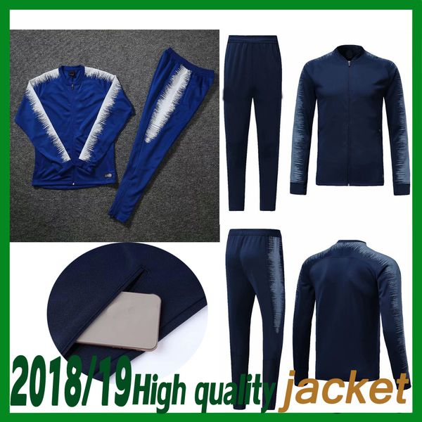 

Chel ea jacket long leeve uit kit occer jer ey training uniform 2018 19 football chel ea training uit jacket pant
