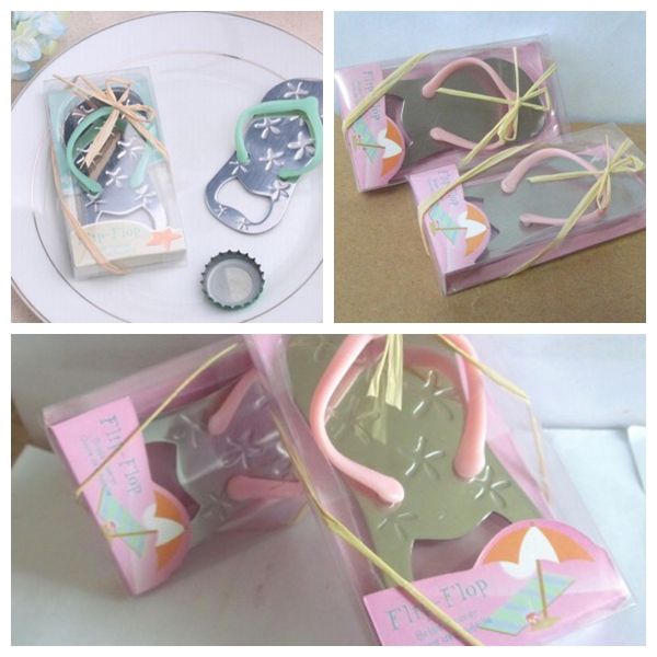 Beach Theme Wedding Gifts Flip Flop Bottle Opener Party Favors