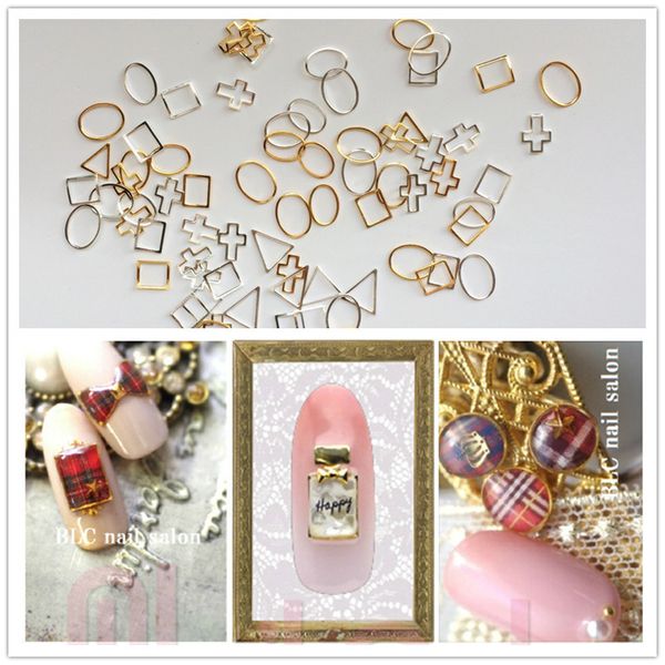 

mixed 100pcs/lot silver gold 3d matte rivet stud waterdrop rhombus square round 3d manicure nail art decoration metal nail studs