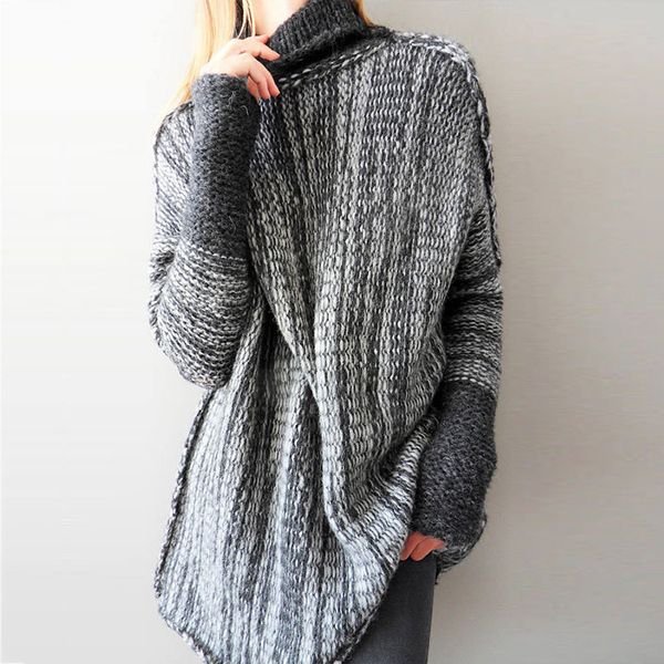 

turtleneck women sweaters and pullovers long sleeve coat women thick office lady jumper, White;black