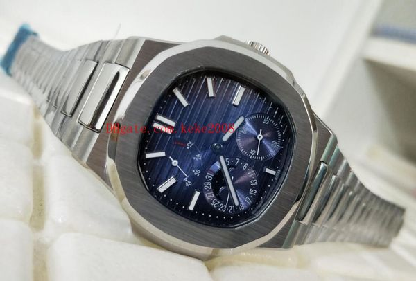 

Luxury wri t watch nautilu 5712 1a 001 40mm tainle teel lumine cent mechanical tran parent automatic l men watch watche