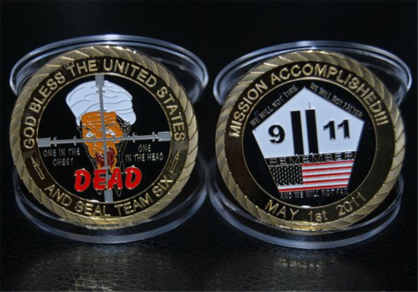 

navy seals seal team 6 vi six osama bin laden 911 challenge coin no cpo nypd cia