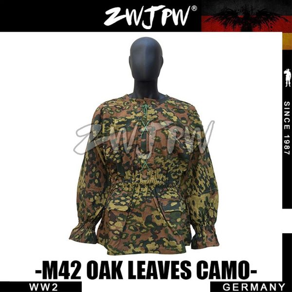 

german elite m42 ss oak leaves camo hunting smock de/505134