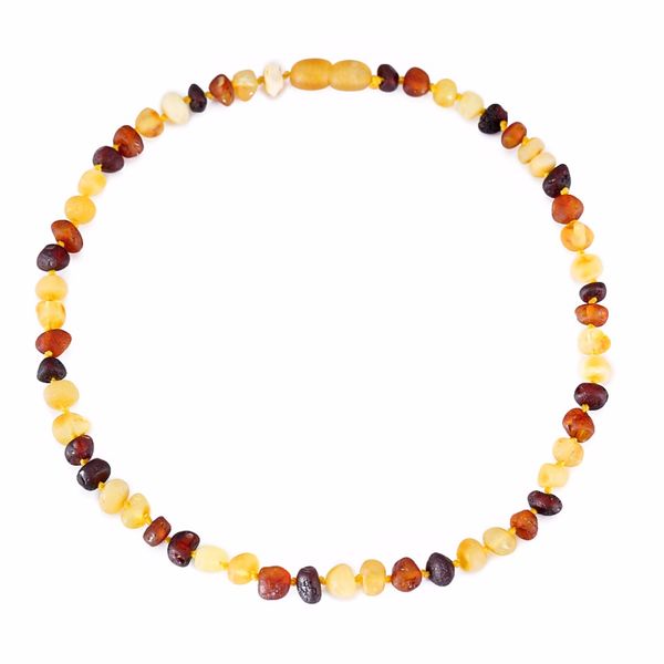 

dropship]baltic amber teething necklace/bracelet for baby - simple package - 3 sizes 4 colors, Silver