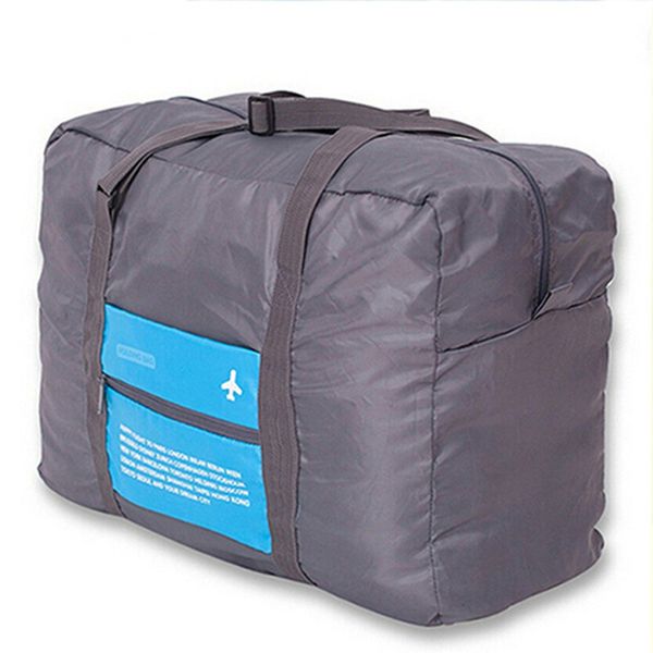 

2018 waterproof travel bag large capacity bag fashion women nylon folding luggage travel handbags drop shipping
