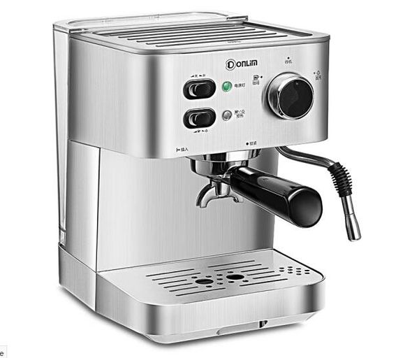 

chinaguandong donlim dl-dk4682 бытовая нержавеющая сталь паровая молочная пена итальянское кафе-машина эспрессо кофеварка 20bar 1.5l 220-240