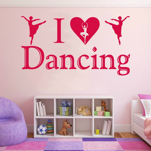 I Love Dancing Dancer Quote Wall Art Decal Sticker Girls Bedroom Home Decor Modern Decal Wall Appliques Wall Art And Decor Stickers From Xymy757 I Love Dancing Dancer Quote Wall Art Decal Sticker Girls Bedroom Home Decor Modern Decal Wall Appliques Wall Art And Decor Stickers From Xymy757