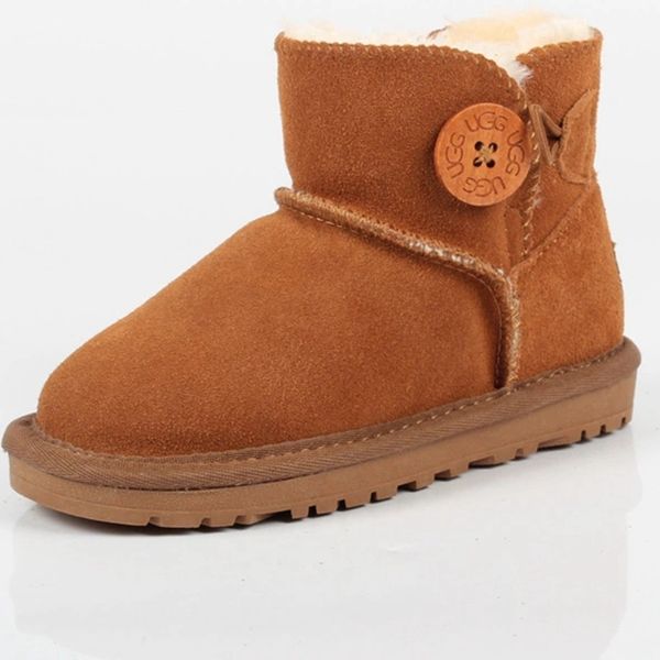 

Дети снегоступы натуральная кожа UG стиль снегоступы для малышей зимняя обувь для