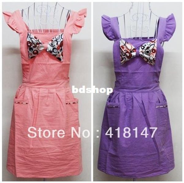 

princess apron black pink purple work wear