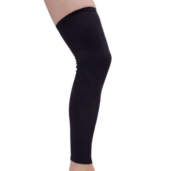 

1pcs knee pads brace ultra slim anti skid sunscreen basketball support movement protective outdoor gear breathable, Black;gray