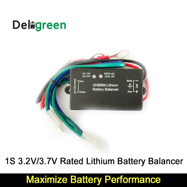 

with led indicator 1s battery equalizer single cell li-ion lifepo4 lto ncm polymer 18650 diy active bms battery balancer