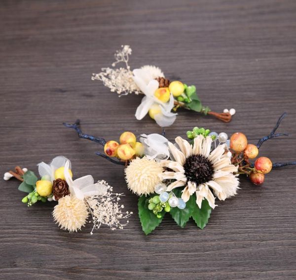 

bride, female, department, flower, headwear, dry flower suit, hairdressing, wedding dress, accessories, children's accessories, Silver