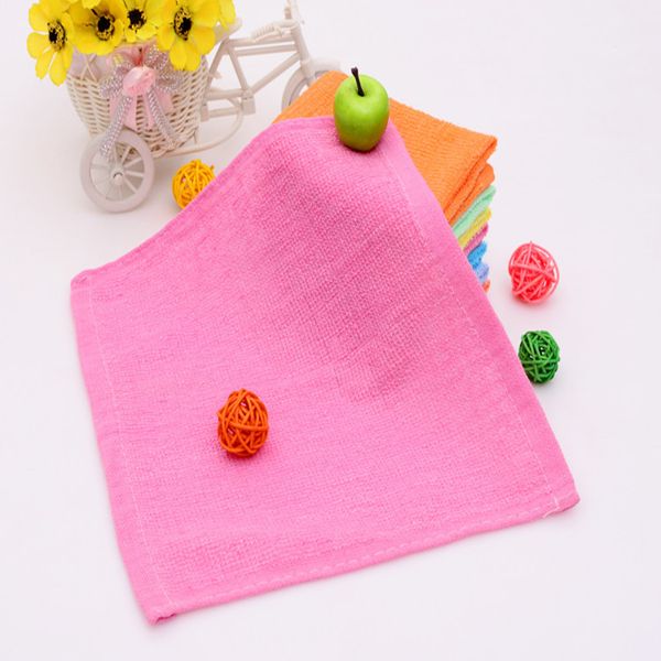 

красочный малый квадрат полотенце 25x25cm custom gift giveaway полотенце абсорбент полотенец отель хлопок салфетка handkerchief кухня rag re