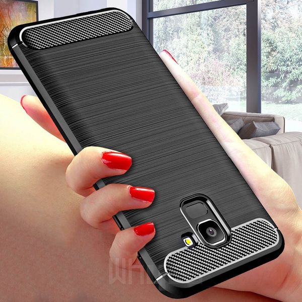 

Силиконовый чехол для Samsung Галактики семейства J6 J4 не Сингапур, J8 2018 2018 А6 А8 углеро