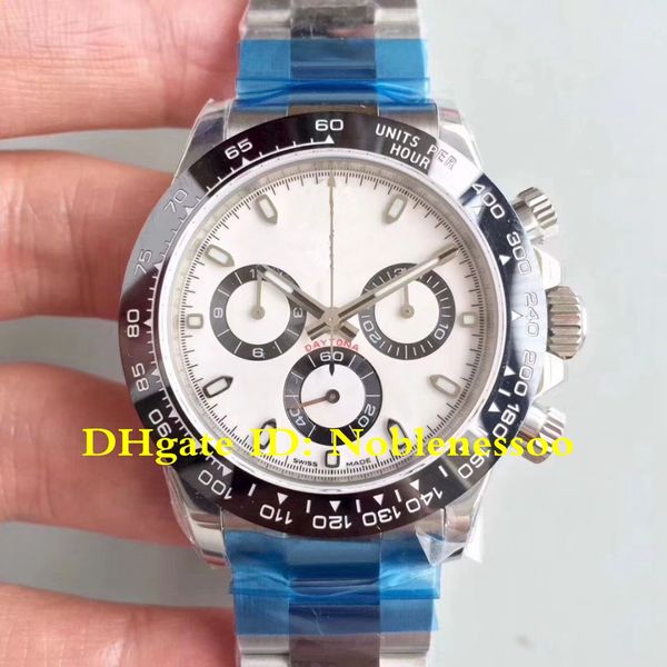 

5 Color Super 904L Steel Swiss CAL.4130 116506 116520 116500 хронограф 40 мм Cosmograph керамические автоматические мужские часы N заводские часы