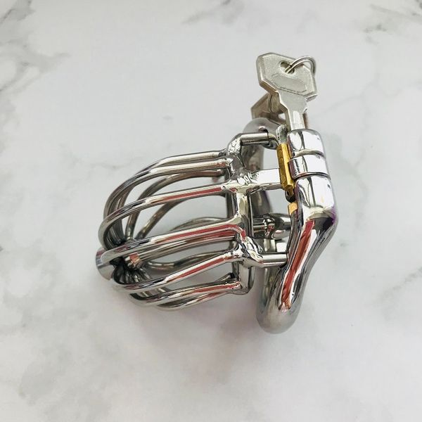 

hinged 60mm cage curve cage stainless cock chastity metal new steel male base ring chastity devices for men ehdng