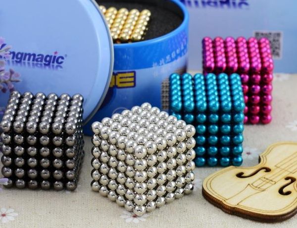 

5 мм EDC ЧПУ Куб Магнитные Шарики ручной Непоседа Спиннер Вихрь Анти-Стресс Игрушки Головоломка Магнит Блок Cubo Magico СДВГ Декомпрессия