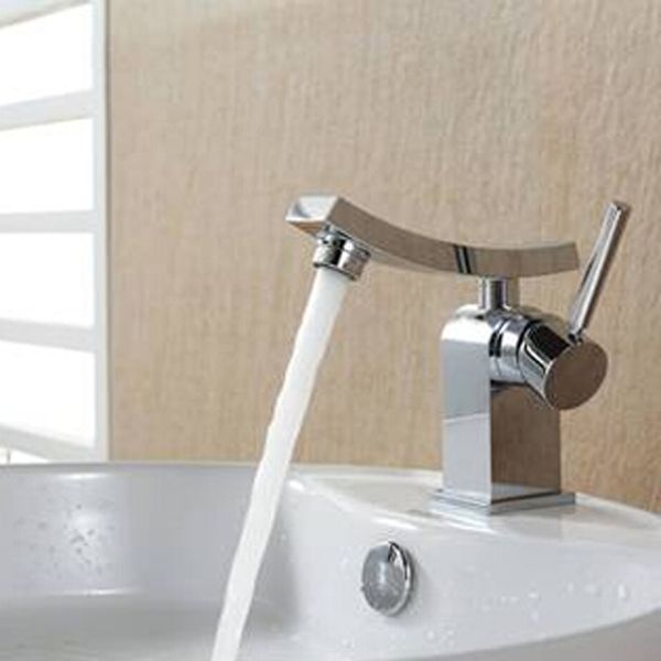 

bakala new design brass chromed single handle single hole bathroom vessel sink lavatory basin faucet / mixer tap g-7058