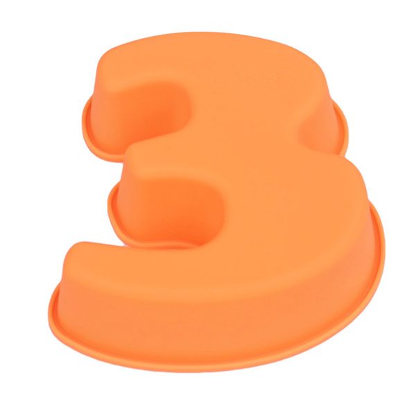 

birthday age number 0-9 shape grade silicone cake mold safe to use in the oven refrigerator microwave and dishwasher