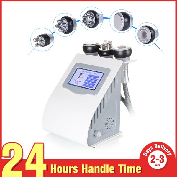 

2018 cellulite removal 5in1 radio frequency 40k cavitation sextupole 3 polar vacuum slimming machine