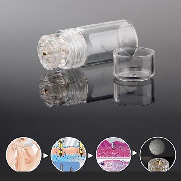 

hydra needle 20 pins aqua micro channel mesotherapy gold needles fine touch system dermastamp serum applicator ce fda