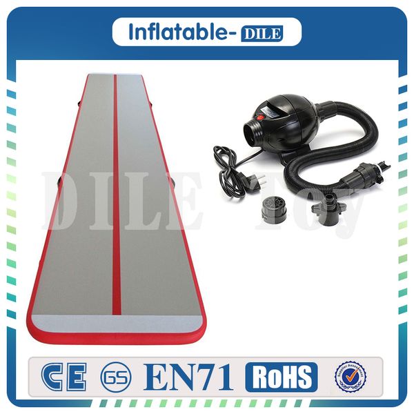 

to door 5x1x0.2m inflatable air track air floor mat inflatable tumble track for sale