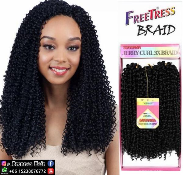 2019 Savana Free Crochet Curly Twist Pack Kinky Curly 2018 Free