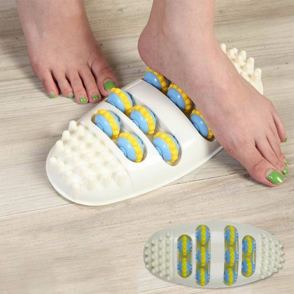 

1pc stress relief dual foot massager roller relieve plantar fasciitis acupressure/ reflexology improves blood circulation rp2