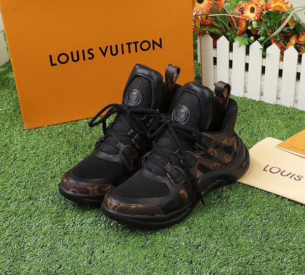 

2018 ba ket archlight neaker chau ure argent ilver archlight white monogram lace logo flat trainer neaker with original box