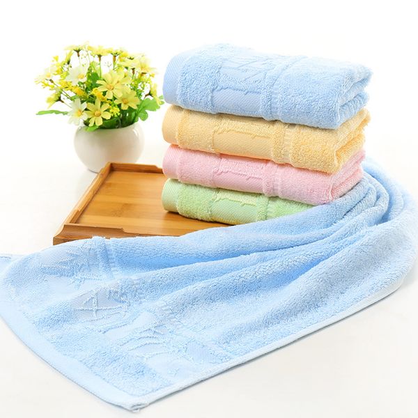 

selling new designbamboo charcoal fiber bamboo forest jacquard plain high water absorption and thickening towel home texitle