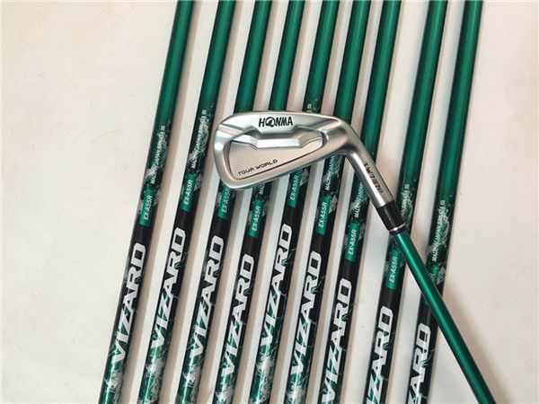 

Golf club honma golf forged iron honma tw737p iron et ilver 3 11 w 10pc r flex teel graphite haft with head cover