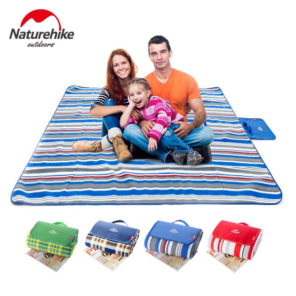 

naturehike 2*2m 2*1.5m picnic mat waterproof outdoor beach hiking anti moisture baby climb pad folding outdoor camping mattress