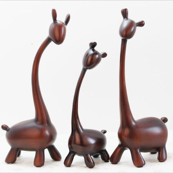 2019 Minimalist Resin Giraffe Deer Figurines Statue Home Decor