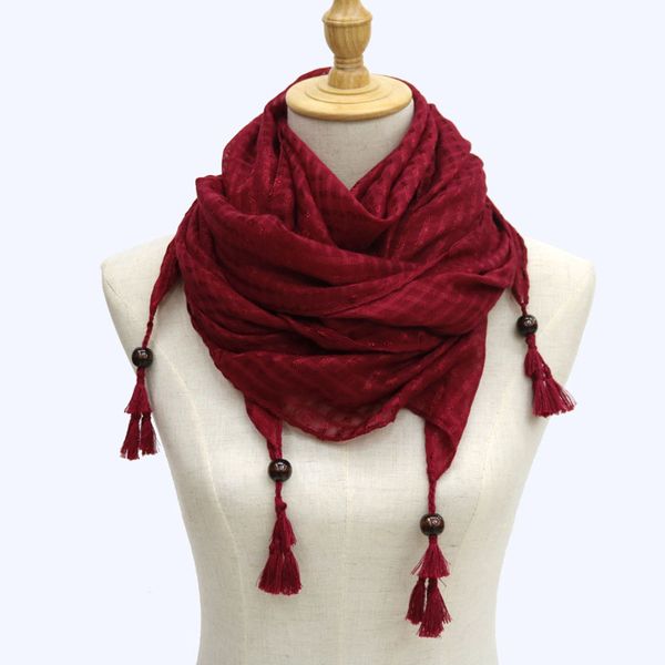 

scarf long polyester beads women wrap hijab cape female scarves snood winter snood shawl sciarpa stoles scarfs for ladies islam