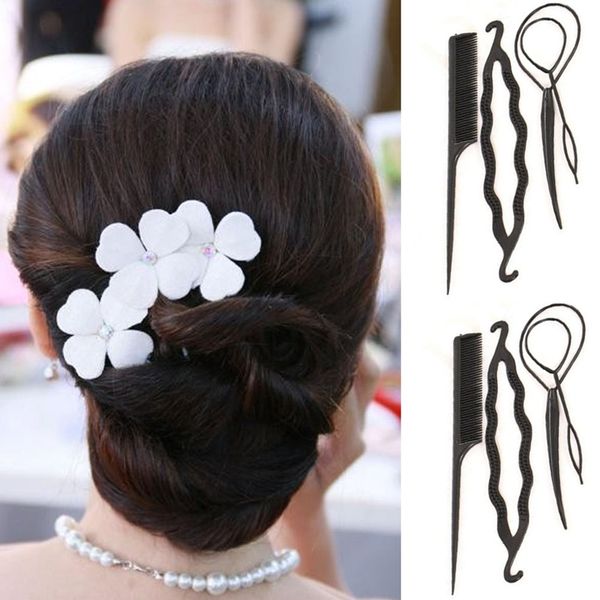 Hot Braider Tools Head To Weave Hairstyles Pull Hair Pins Double