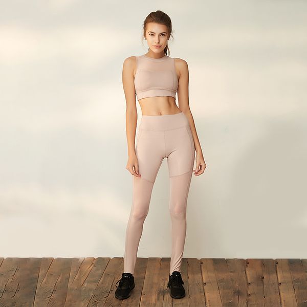 

sport wear woman gym sports suits for women yoga set women tracksuits sport set fitness workout clothes yoga outfit pink, White;red