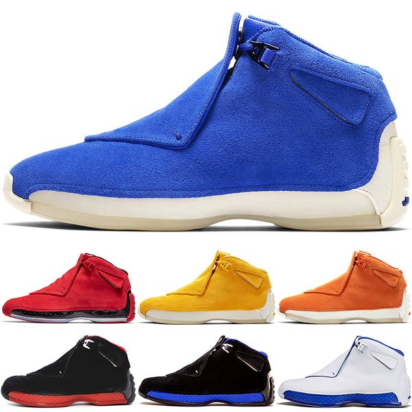 

toro og asg 18 18s xviii mens basketball shoes black white red bred royal blue athletic sports sneakers trainers designer shoes