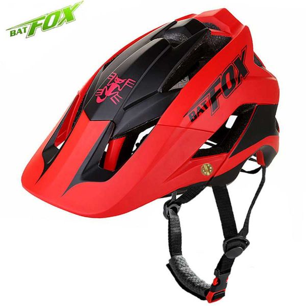 

batfox bicycle helmet men women ultralight integrally-molded cycling helmet mtb road bike outdoor safe cap ciclismo