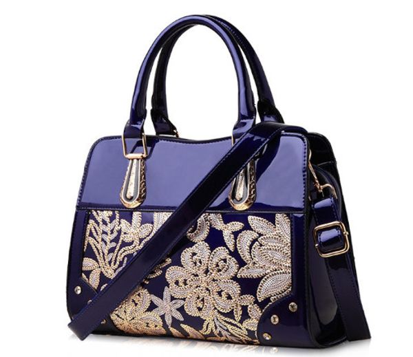 

новая женская сумка высокого класса лакированной кожи сумки сумка европейский и американский мода блестки подушка сумка