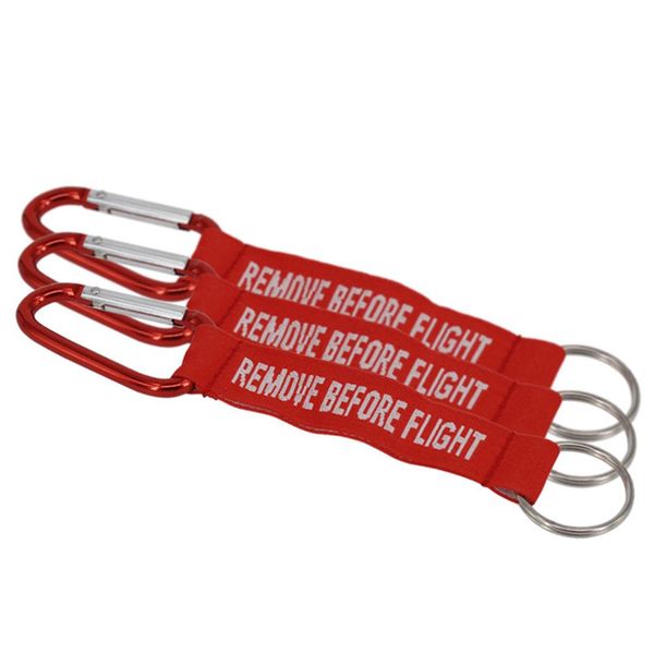 

durable letters print safety keychain key ring chain clip outdoor portable carabiner tool, Silver