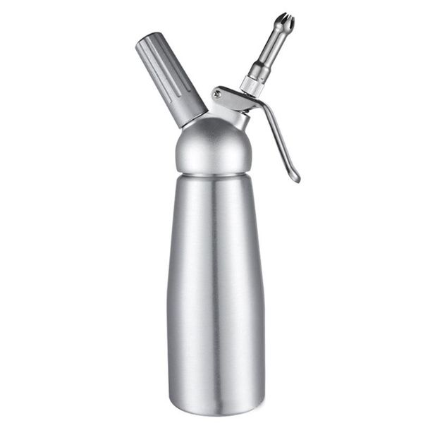 

500ml professional whipped cream dispenser set aluminum homemade whipped creams cake decorating tools soda home dispenser dessert tools