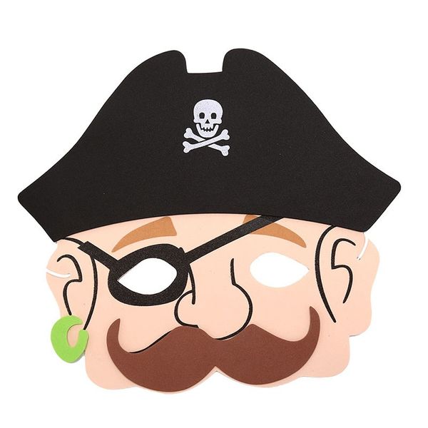 

pumpkin pirate ghost skull party halloween eva foam animal masks for kids birthday favors dress up costume zoo jungle party supplies