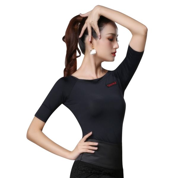 

latin dance costumse latin dance for women dancing jacket national standard wear s-3xl, Black;red