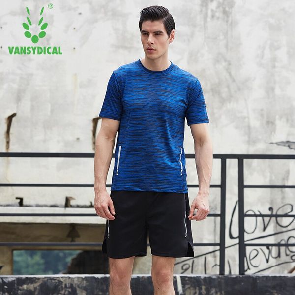 

men compression running sets jog sports football soccer basketball shirts shorts joggers gym fitness quick dry breathable, Black;blue