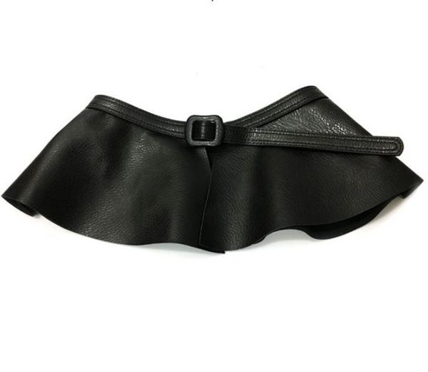 

lychee skirt with a waist band can shrink the belt across the fashionable joker female belt, Black;brown
