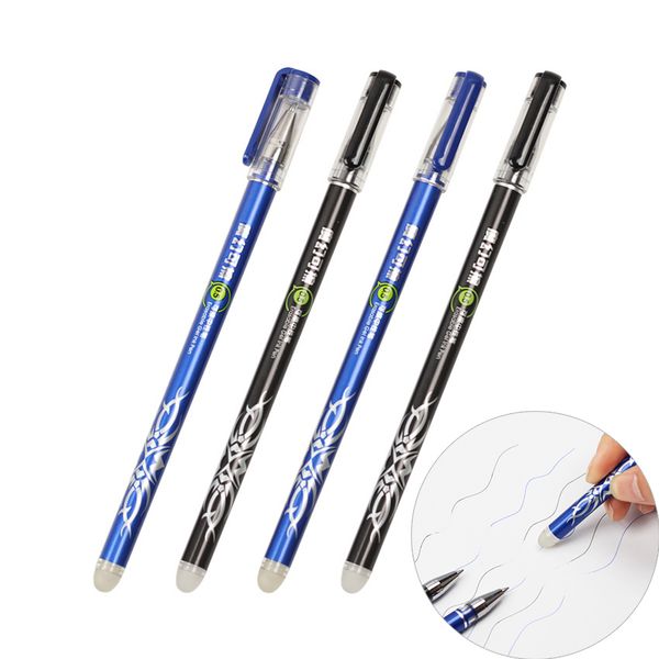 

1pc erasable pen 0.5mm gel pen refills is blue and black writing neutral school student office supplies