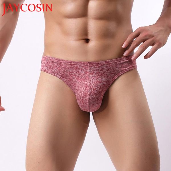 

jaycosin newly 2018 fashion men's soft briefs underpants knickers shorts underwear gift for man drop july 4, Black;white