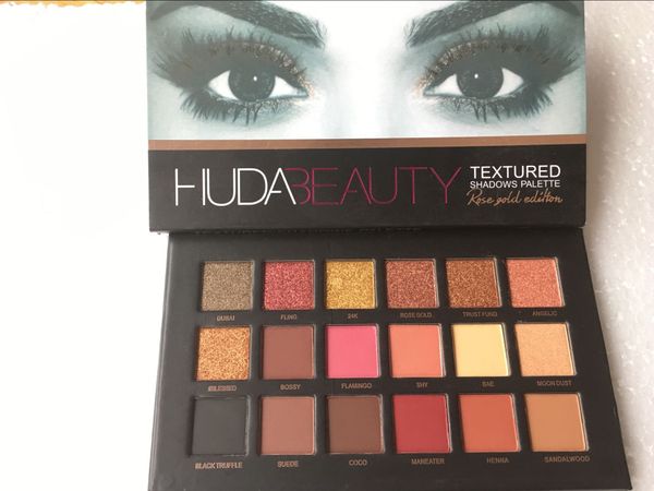 

2018 new european and american 18 color eye hadow blu h powder make up dummy eye hadow