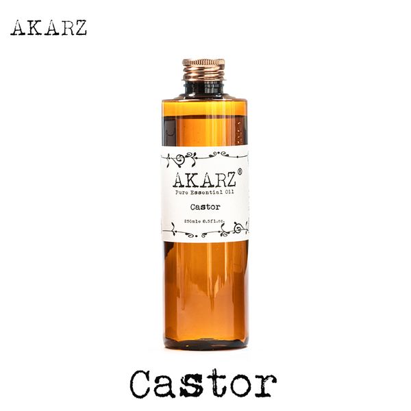 AKARZ Известный бренд касторовое масло натуральная ароматерапия высокоэффективный уход за кожей тела массаж спа эфирное масло касторовое
