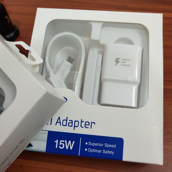 

5v 2a us/eu/au/uk plug fast charging adapter wall fast charger + 1.5m micro usb data quick charge cable with original packaging